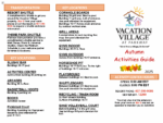 ACTIVITIES GUIDE AUTUMN